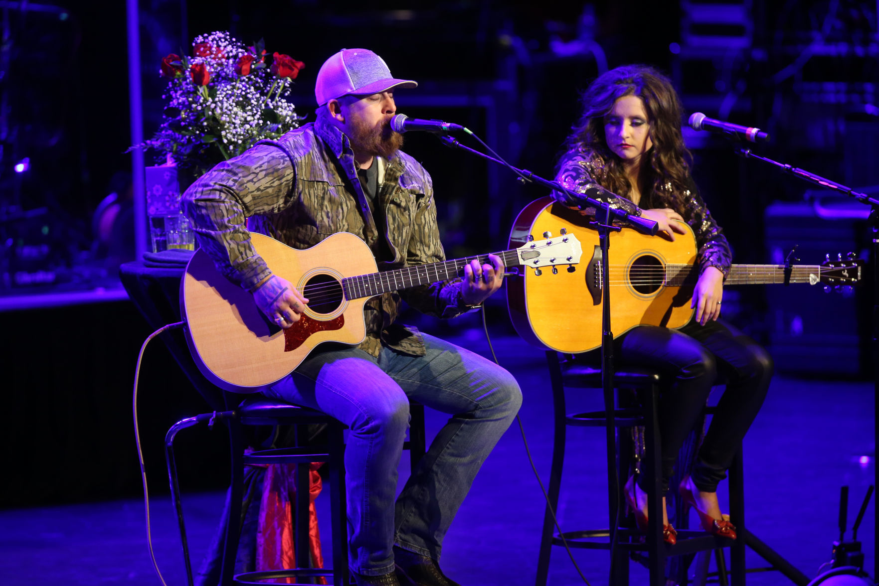 Mark Chestnutt and Lorrie Morgan